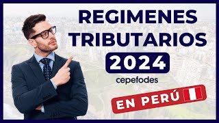 😯QUÉ SON LOS REGÍMENES TRIBUTARIOS Y CUANTOS HAY 🚀 LO QUE LA SUNAT NO TE EXPLICA PERÚ 2023 RUC20 [upl. by Ettenauq]