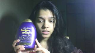 Organix Thick and Full Biotin and Collagen Shampoo Review Best Shampoo for THIN hair [upl. by Ettenotna118]