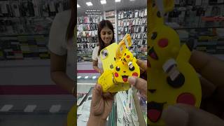 iPhone silicon ￼yellow colour ￼20W charger case Pikachu ￼AirPods Pro print￼3D case ￼combo pack happy [upl. by Amata285]