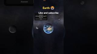 😈asteroid hitting earth vs moon🔥viralspace gamingsolarsystem universesolarsun sunset yt [upl. by Ontina104]