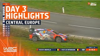 Day 3 Highlights  WRC Central European Rally 2024 [upl. by May]