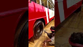 New Apsrtc city bus manufacturing works at Vijayawada Autonagar bus viral trending shorts [upl. by Arikat]