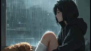 Rainy Night Waves 🌧️ Emotional Lofi Guitar amp Piano Melodies with Gentle Rain for Deep Relaxation [upl. by Sonya]