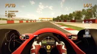 F1 2013 Classic 1988 Ferrari Schumacher Spain [upl. by Pompei]