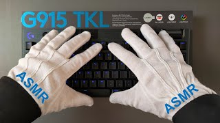 Logitech G915 TKL Lightspeed Tactile Sound Test  ASMR Unboxing [upl. by Battista]