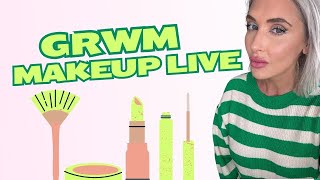 GRWM Makeup Live and Chat [upl. by Einafpets543]