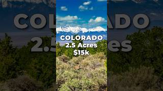 LAND for SALE in COLORADO with Mountain Views • LANDIO [upl. by Haelam]