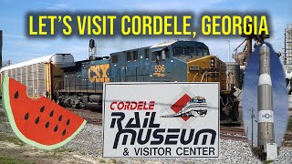 Cordele Georgia A great place for Rail Fans [upl. by Hajidak931]