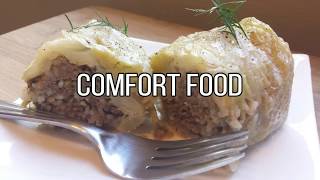 CABBAGE ROLLS WITH EGG amp LEMON SAUCE LAHANODOLMADES AVGOLEMONO [upl. by Silvestro792]