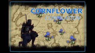 ESO cornflower compilation  10 days of farming [upl. by Gobert]