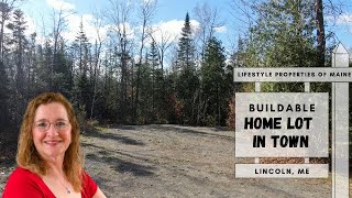 Buildable Homesite for Sale  Maine Real Estate [upl. by Neraj849]