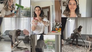 GÜNLÜK VLOG  ev temizliği 🏠🥰 [upl. by Hope]