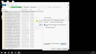 Windows 10 Gain Access to C Program Files WindowsApps [upl. by Margeaux]