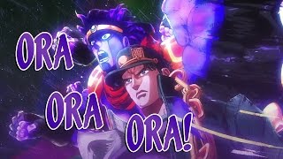 Jojos Bizarre Adventure Ora Ora Ora Compilation [upl. by Dihaz777]