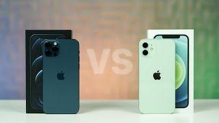 iPhone 12 vs 12 Pro  ¿Que Tiene de quotProquot el 12 Pro [upl. by Mook604]