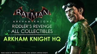 Batman Arkham Knight – Riddler Trophies – Arkham Knight HQ [upl. by Corotto]