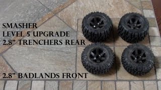 Slash 4x4 Upgrade  28quot ProLine Badlands and Trenchers Part 1 [upl. by Vincenta]