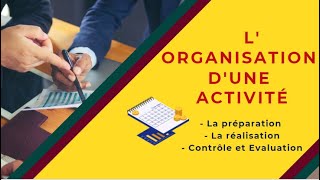 📌EOAE 1ère Bac Sc Eco  Démarche dorganisation dune Activité 👉Exercice pratique ✔ [upl. by Milas514]