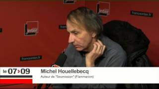 Michel Houellebecq  quotMon livre est une satirequot [upl. by Trinette]