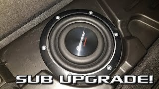 SIMPLE Subwoofer Upgrade for Ram 1500 20092018 Ram 4th gen Trucks [upl. by Winfield]