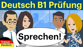 Deutsch B1 Sprechen German B1 Speaking Goethe [upl. by Dang]