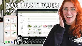 This Notion setup took 5 years to build  Notion 2024 tour including FREE template [upl. by Nelleh]