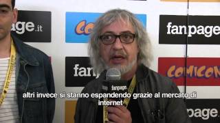 Comicon 2014 intervista a Luis Royo e Juan Canales [upl. by Fransen868]