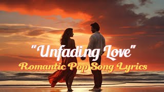 quotUnfading Lovequot  Romantic Pop Song Lyrics [upl. by Pournaras]