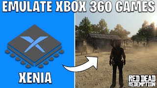 How To Emulate Xbox 360 On Pc  Xenia Xbox360 Emulator For PC Setup Guide 2024 [upl. by Eidaj]