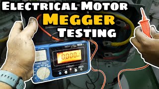 ELECTRICAL MOTORS MEGGER TESTING PROCEDURES  SEA LEGEND [upl. by Norra]