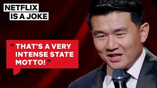 Ronny Chieng Is Baffled By Certain States Mottos  Netflix Is A Joke [upl. by Ferde]