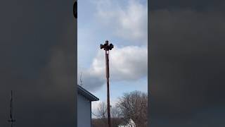 Federal Signal STL10  Chaffee Sardinia Fire Co Station 2 Sardinia NY [upl. by Martinson77]