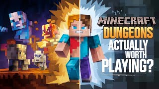 Is Minecraft Dungeons ACTUALLY Worth Playing gaming minecraft [upl. by Mathilde]