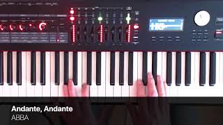 Andante Andante  ABBA  Piano Cover [upl. by Ultann]