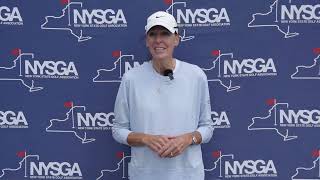 INTERVIEW Hear from Teresa Cleland After Round 1 of 2024 NYS Womens Senior Amateur Championship [upl. by Willow]