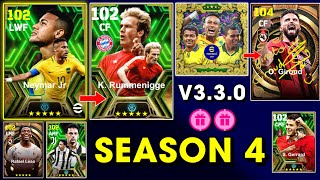 Season 4 All New Confirm Epic Cards amp Big Time Players Update  Epic Neymar Jr amp Rummenigge 🤩🔔 [upl. by Inga]