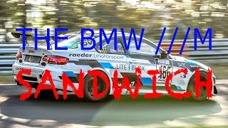 The BMW M Sandwich  F82 M4 vs 2x e92 M3 Nürburgring Nordschleife [upl. by Maharg38]