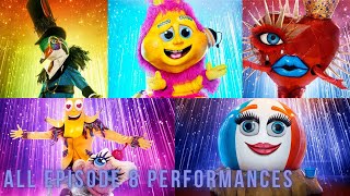 All Episode 8 Performances  The Masked Singer Season 6 [upl. by Tnecillim]