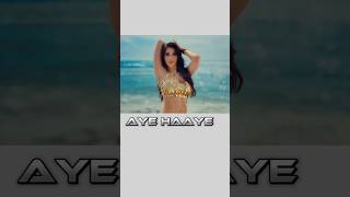 aye haye song lyrics 4k video song norafatehi shortvideo [upl. by Orlena]