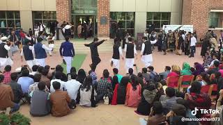 Islamabad university pashto attan dance 2018 very best [upl. by Enneicul]