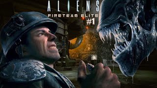 🔴 LIVE  Aliens Fireteam Elite 1  Facing Xenomorph Hordes From Hell [upl. by Acinad]