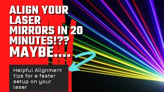 Align your Laser mirrors in 20 minutesmaybe [upl. by Gosney]