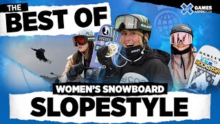 BEST OF Women’s Snowboard Slopestyle  X Games Aspen 2024 [upl. by Bibi]