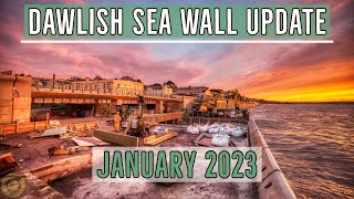 Dawlish Sea Wall Update January 2023  Bam Nuttall  8k Video [upl. by Oknuj]