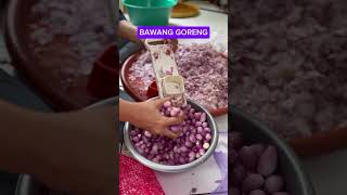 BAWANG GORENG IDE USAHA DARI BAWANG GORENG TUTORIAL MEMBUAT BAWANG GORENG [upl. by Elehcor]