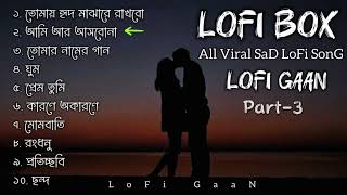 অনেক কষ্টের সব Bangla LoFi Song  Emotional Bangla LoFi Song  LoFi GaaN Part3 [upl. by Berlauda]