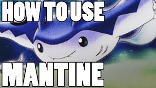 How To Use Mantine Mantine Strategy Guide ORAS  XY  Special Moveset [upl. by Guildroy860]