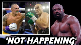 WHAT HAPPENED Derek Chisora Reveals SHOCKING Reason Why Fury Vs Usyk Rematch is in DOUBT [upl. by Mozes]