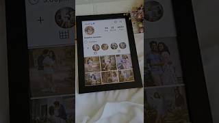 A4 size instagram profile frame shorts photoframe love youtube couple frame wedding frame [upl. by Winson]