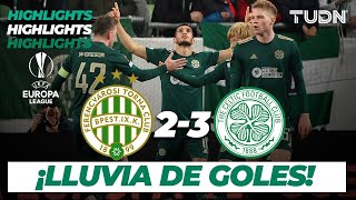 Highlights  Ferencvaros 23 Celtic  Europa League 2021  J4  TUDN [upl. by Barbie114]